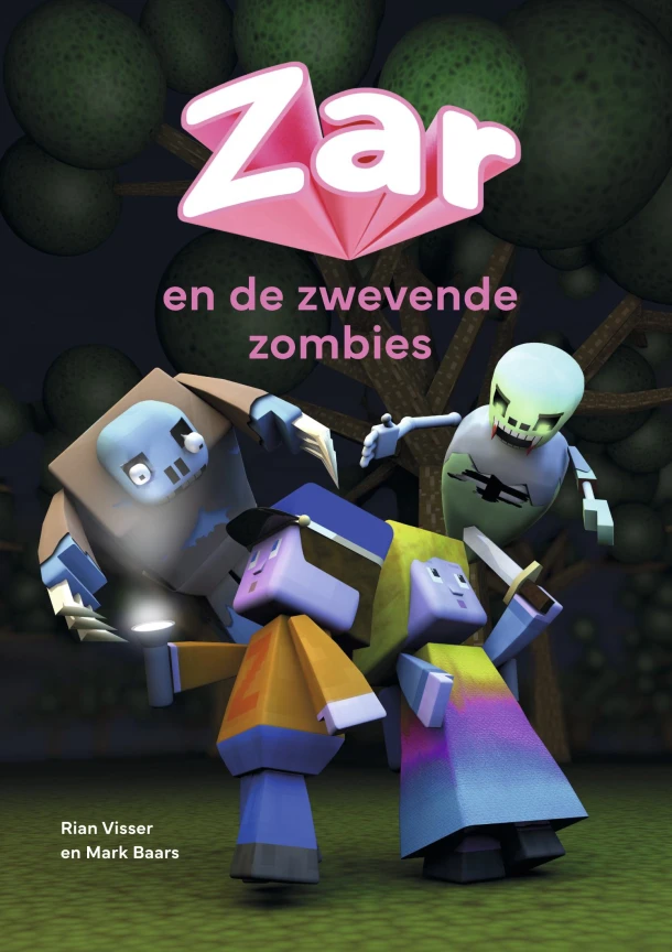 ZAR en de zwevende zombies – Rian Visser – boek cover
