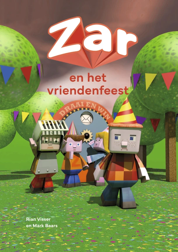 ZAR en het vriendenfeest – Rian Visser – boek cover