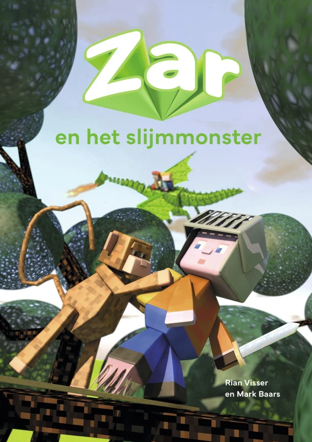 ZAR en het slijmmonster – Rian Visser – boek cover
