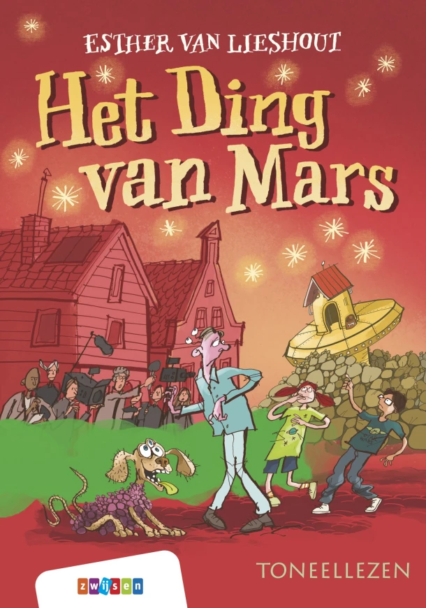 Het Ding van Mars – Esther van Lieshout – boek cover
