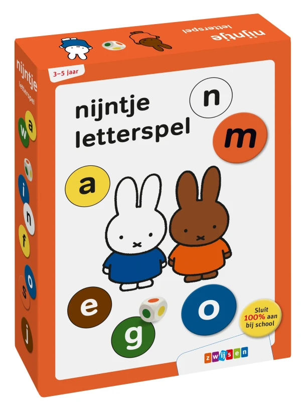 nijntje letterspel – boek cover