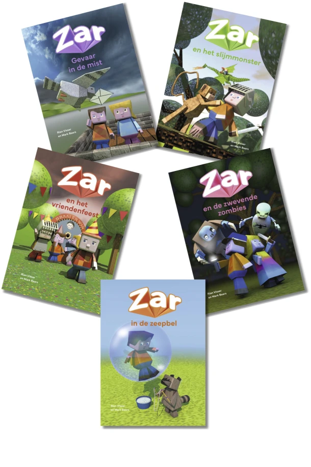 Pakket ZAR (5 titels) – Rian Visser – boek cover
