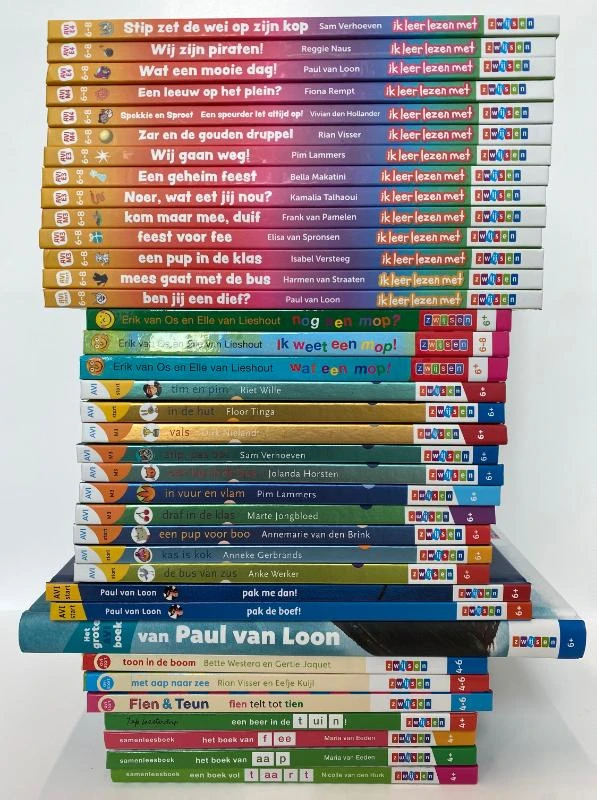 Pakket Basisassortiment large 2 (36 titels) – boek cover