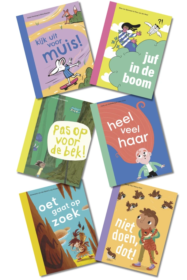 Pakket ik lees AVI start (6 titels) – boek cover
