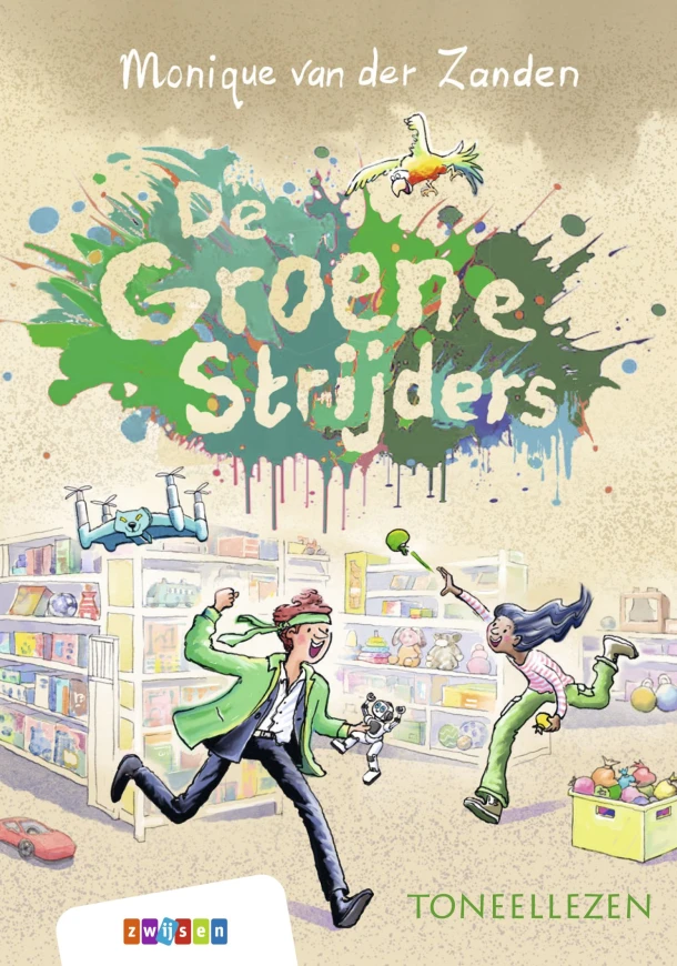 De Groene Strijders – Monique van der Zanden – boek cover