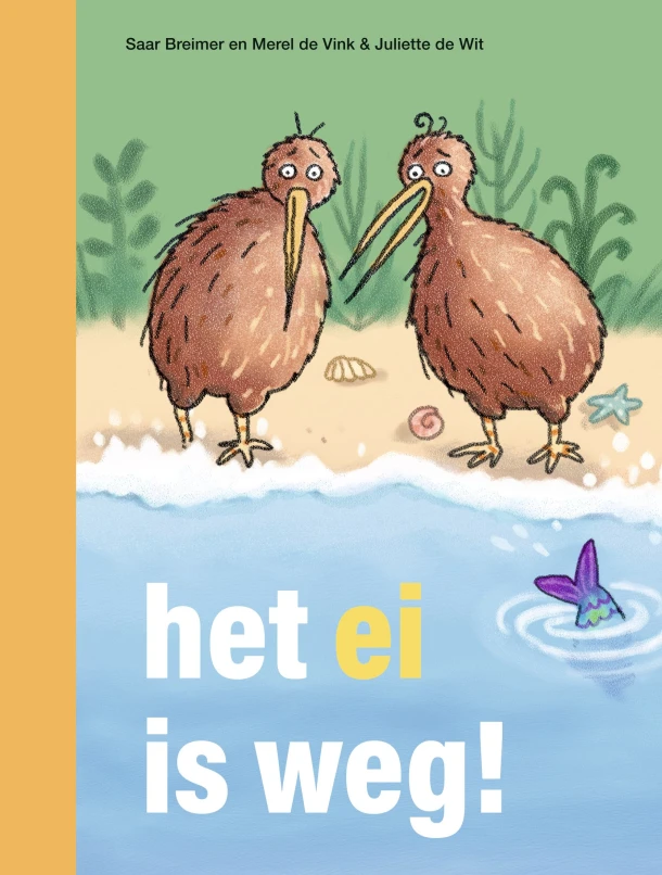 het ei is weg! – Saar Breimer – boek cover