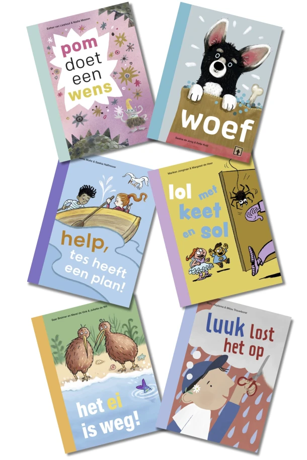 Pakket ik lees AVI M3 (6 titels) – boek cover