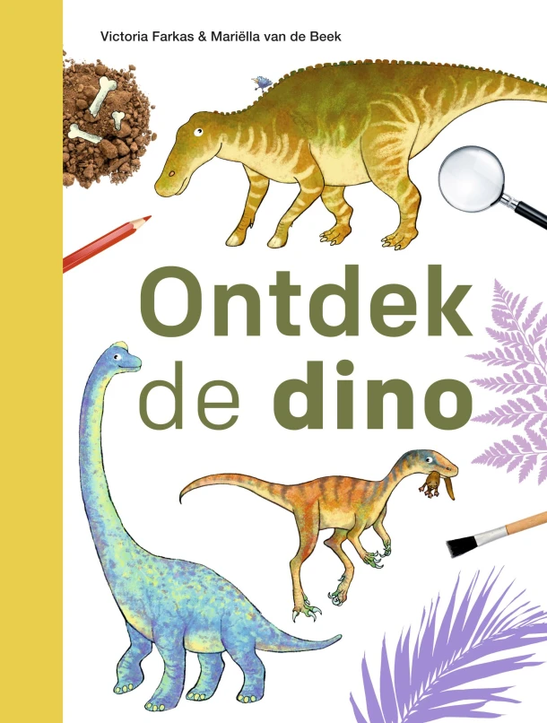 Ontdek de dino – Victoria Farkas – boek cover