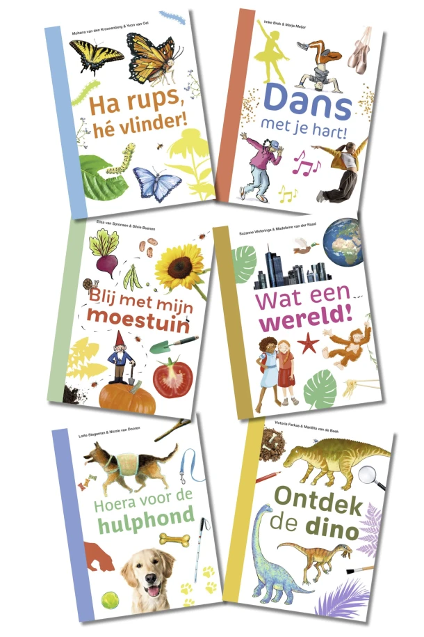 Pakket ik lees informatief AVI M4 (6 titels) – boek cover