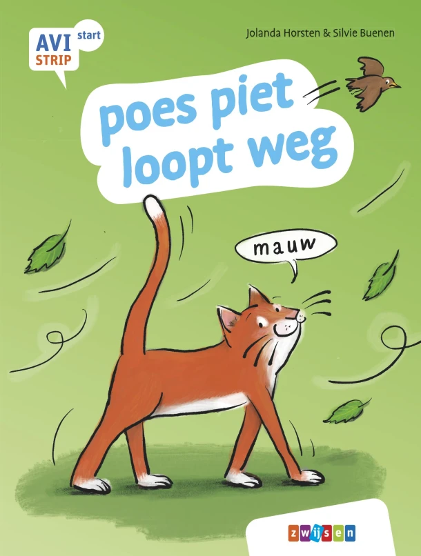 poes piet loopt weg – Jolanda Horsten – boek cover