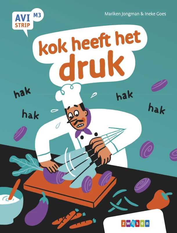 kok heeft het druk – Mariken Jongman – boek cover