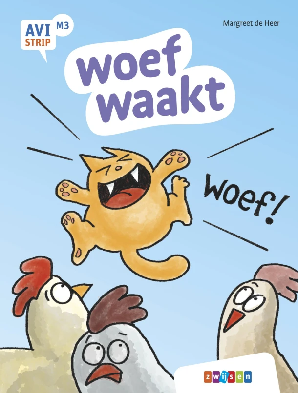 woef waakt – Margreet de Heer – boek cover