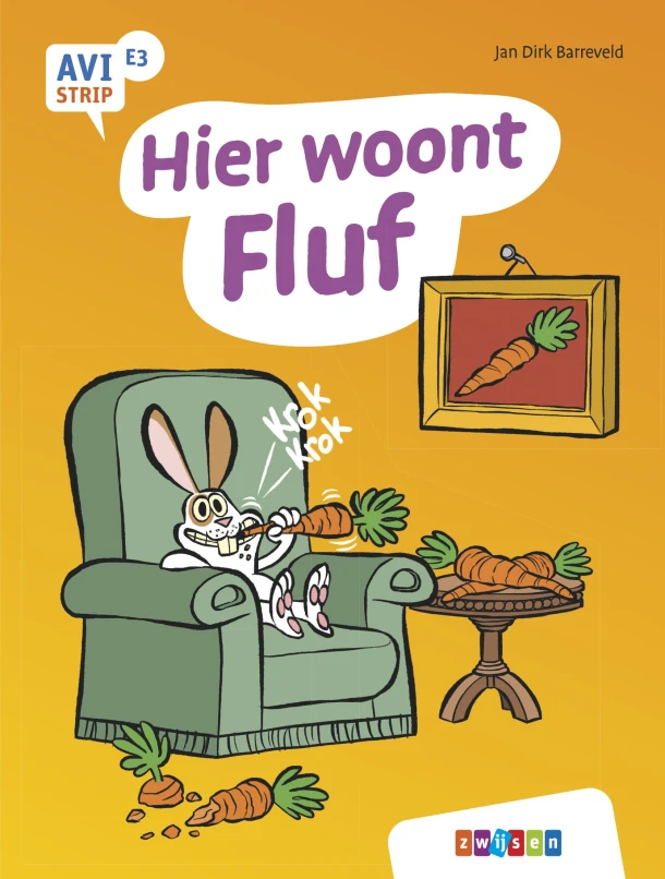 Hier woont Fluf – Jan Dirk Barreveld – boek cover