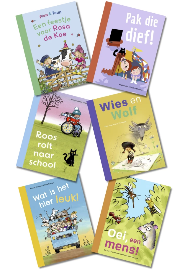 Pakket ik lees AVI E3 (6 titels) – boek cover