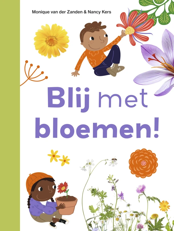 Blij met bloemen! – Monique van der Zanden – boek cover