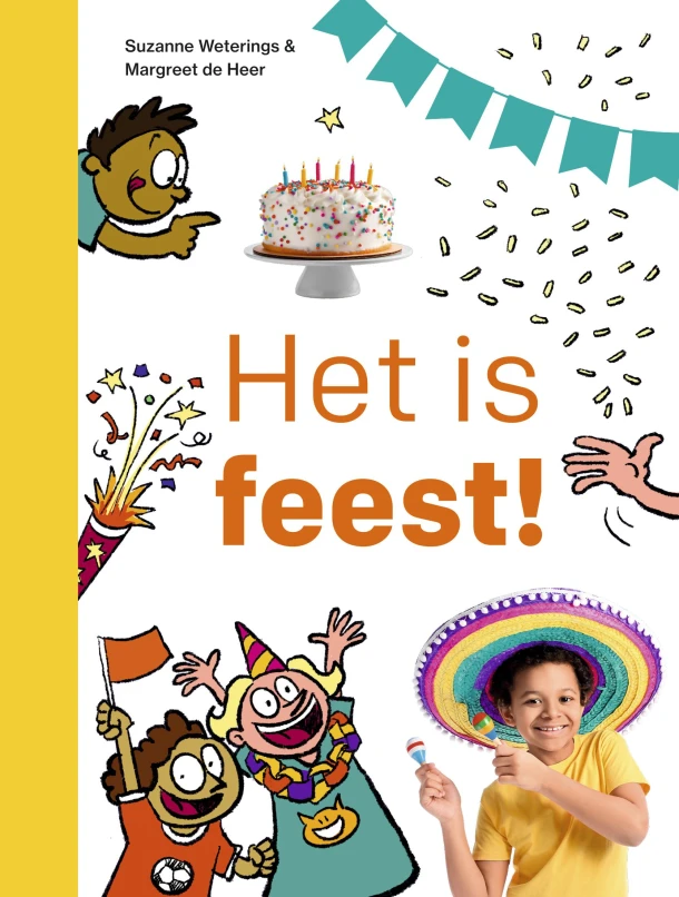 Het is feest! – Suzanne Weterings – boek cover