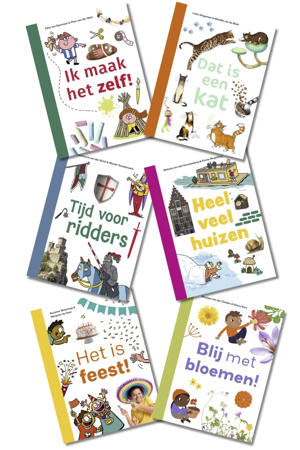 Pakket ik lees informatief AVI E3 (6 titels) – boek cover