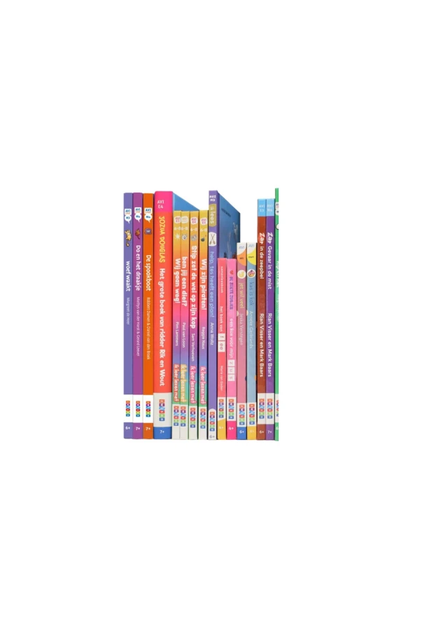 Pakket Basisassortiment small 6 (15 titels) – boek cover