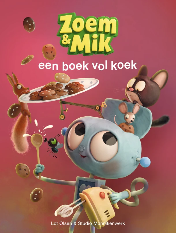 Zoem & Mik een boek vol koek – Lot Olsen – boek cover