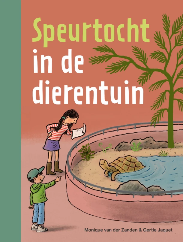 Speurtocht in de dierentuin – Monique van der Zanden – boek cover