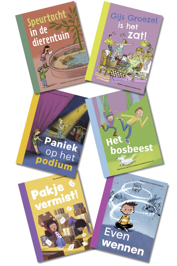 Pakket ik lees AVI E4 (6 titels) – boek cover