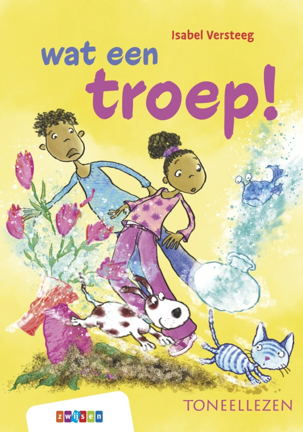 wat een troep! – Isabel Versteeg – boek cover