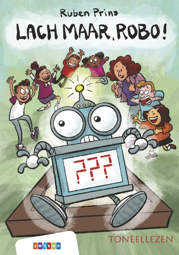 Lach maar, Robo! – Ruben Prins – boek cover