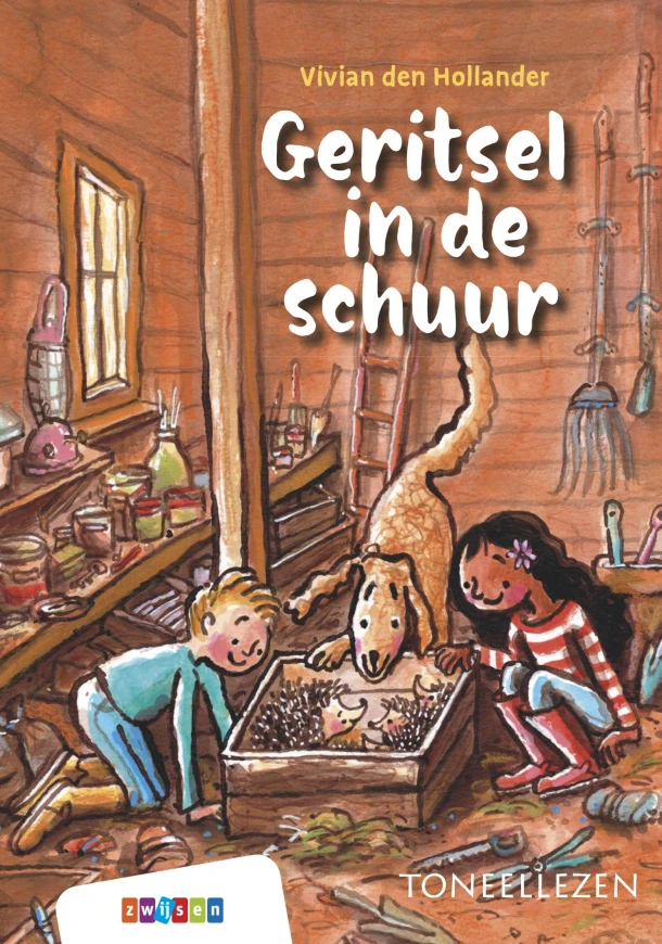 Geritsel in de schuur – Vivian den Hollander – boek cover