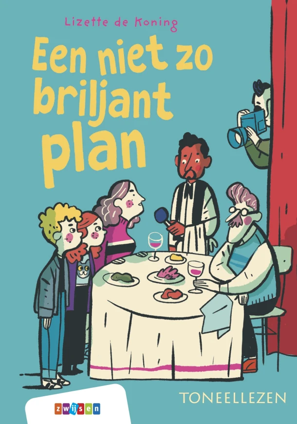 Een niet zo briljant plan – Lizette de Koning – boek cover