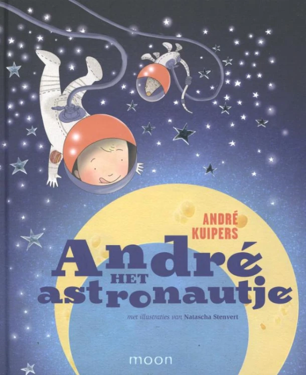 Andre het astronautje – André Kuipers – boek cover