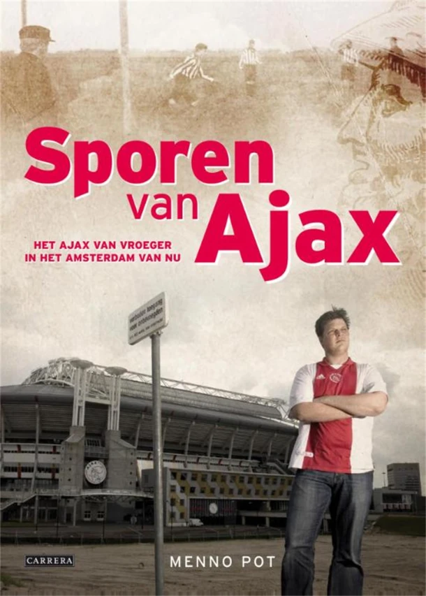 Sporen van Ajax – Menno Pot – boek cover