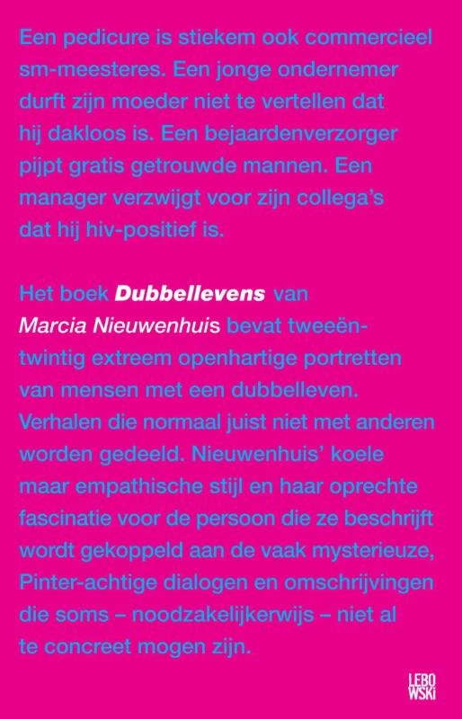 Dubbellevens – Marcia Nieuwenhuis – boek cover