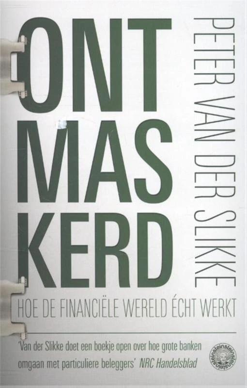 Ontmaskerd – Peter van der Slikke – boek cover