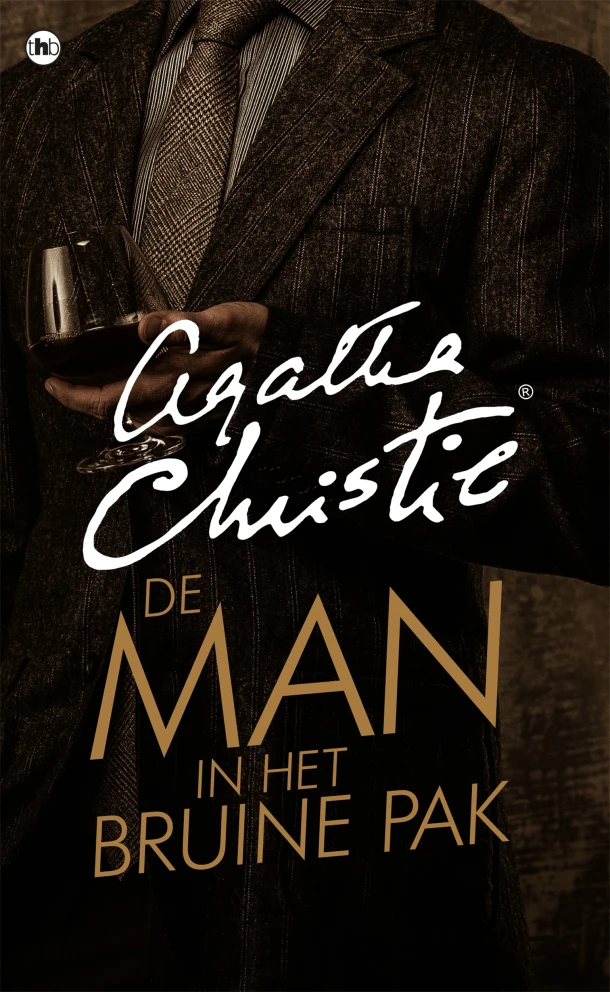 De man in het bruine pak – Agatha Christie – boek cover