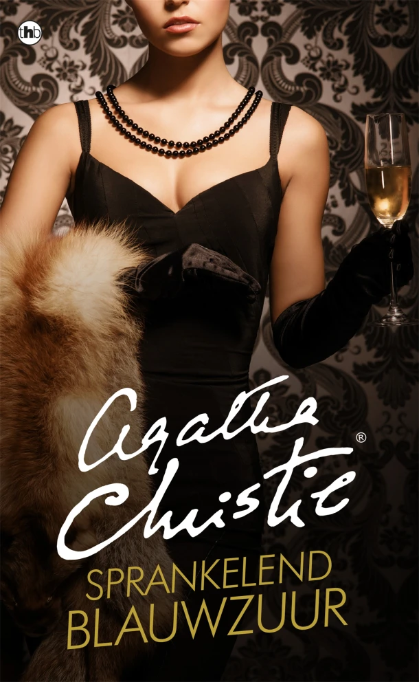 Sprankelend Blauwzuur – Agatha Christie – boek cover
