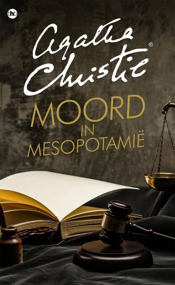 Moord in Mesopotamië – Agatha Christie – boek cover