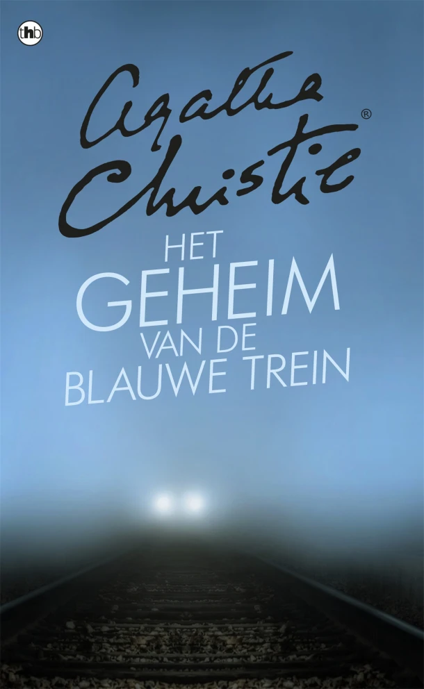 Het geheim van de blauwe trein – Agatha Christie – boek cover