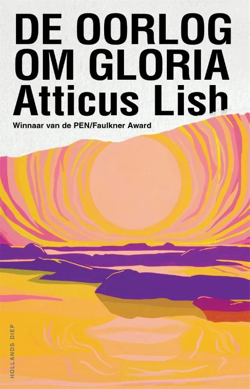 De oorlog om Gloria – Atticus Lish – boek cover