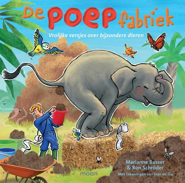 De poepfabriek – Marianne Busser – boek cover
