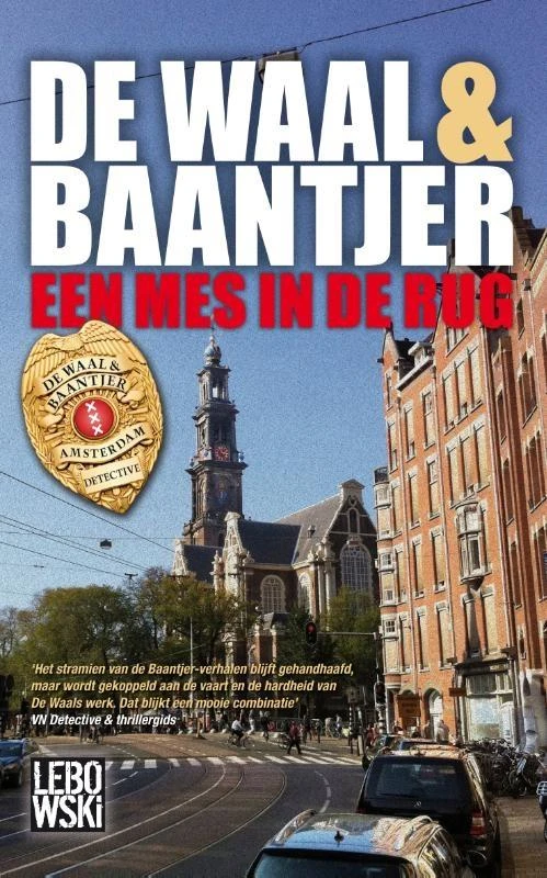 Een mes in de rug – Simon de Waal – boek cover