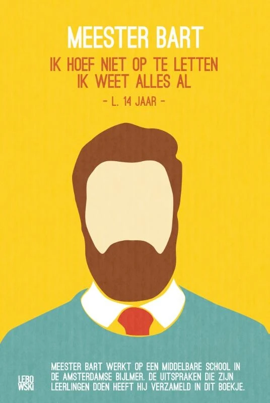 Meester Bart – Bart Ongering – boek cover