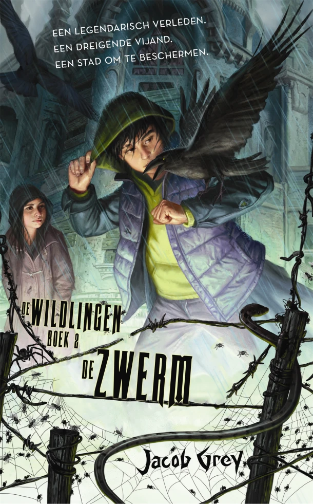 De zwerm – Jacob Grey – boek cover