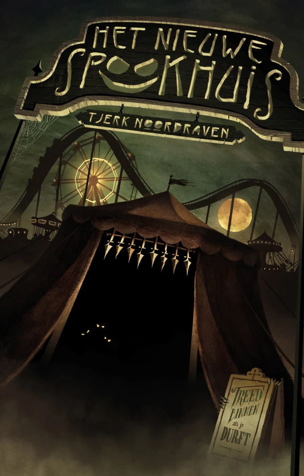 Het nieuwe spookhuis – Tjerk Noordraven – boek cover