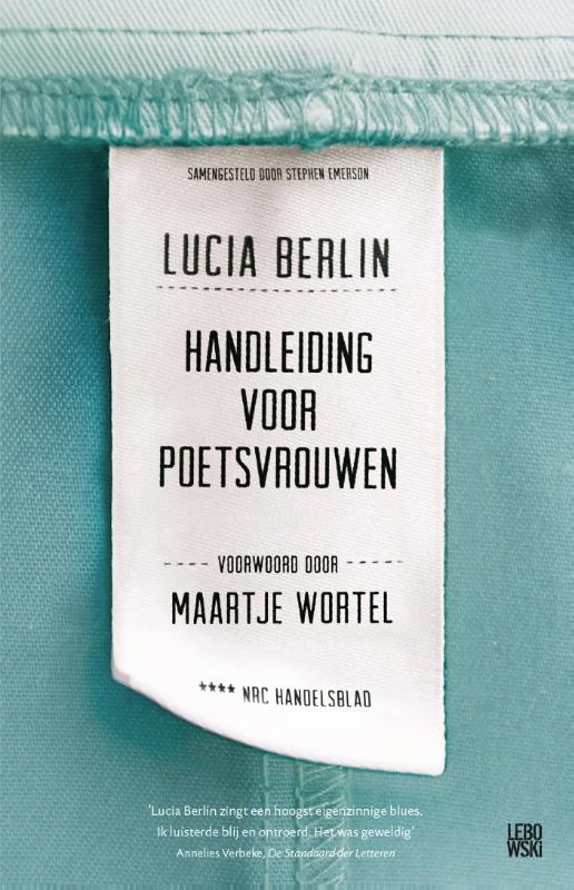 Handleiding voor poetsvrouwen – Lucia Berlin – boek cover