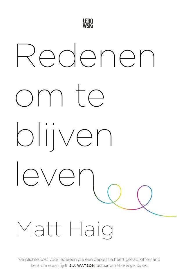 Redenen om te blijven leven – Matt Haig – boek cover
