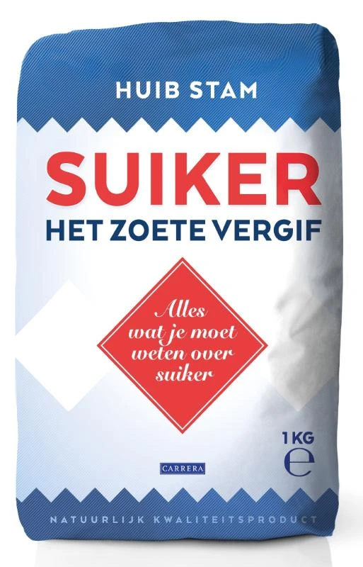 Suiker, het zoete vergif – Huib Stam – boek cover