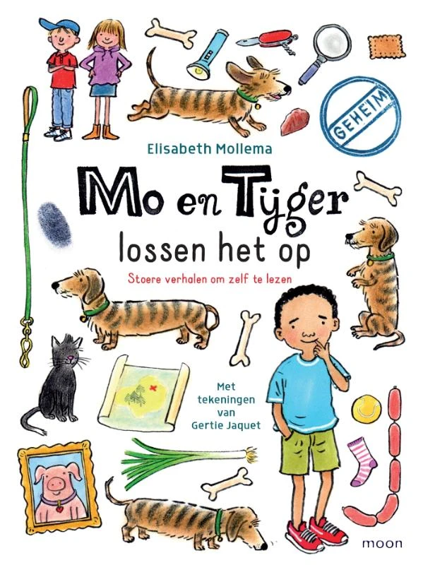 Mo en Tijger lossen het op – Elisabeth Mollema – boek cover