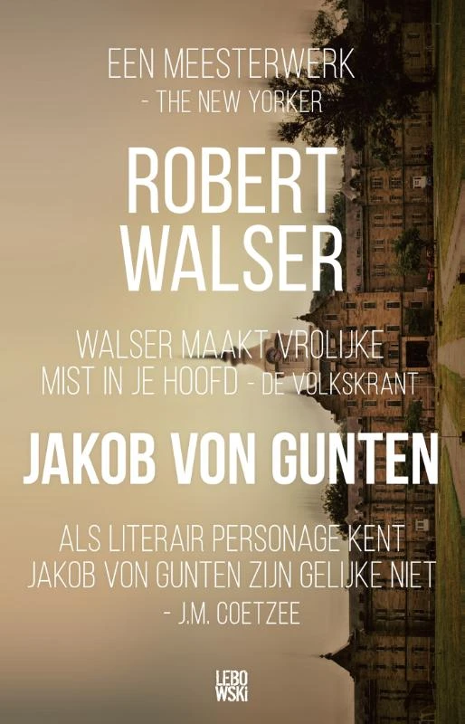 Jakob von Gunten – Robert Walser – boek cover