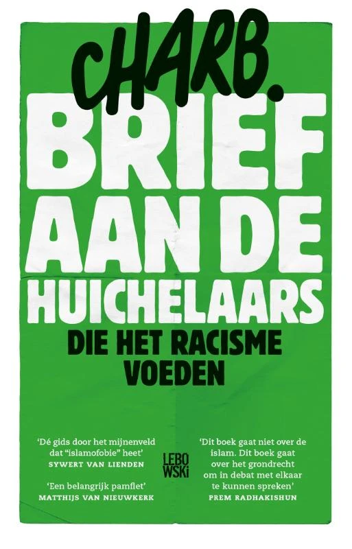 Brief aan de huichelaars die het racisme voeden – Charb – boek cover