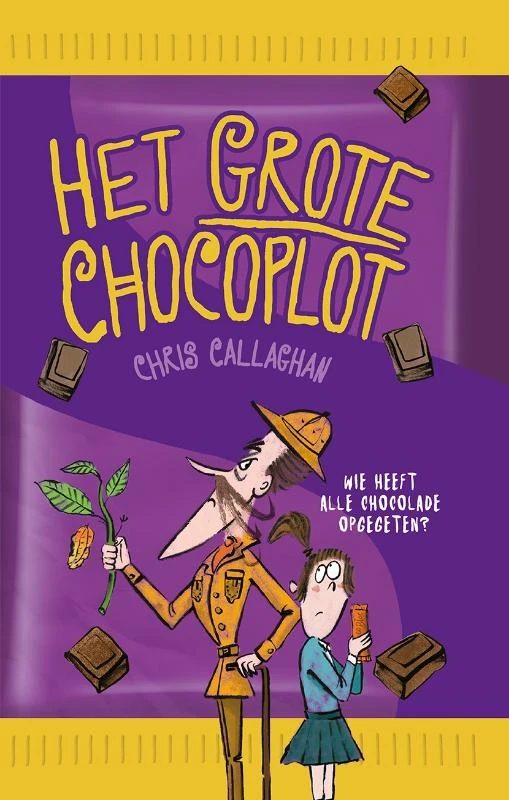 Het grote chocoplot – Chris Callaghan – boek cover